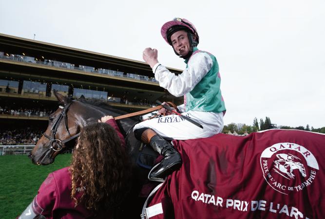 Galway jockey is the toast of racing world after Prix de l’Arc de Triomphe win