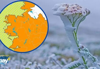 Status Orange snow and ice warning extended to Galway for tonight