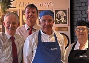 Quartet of supermarket staff clock up a remarkable 184 years at the coalface