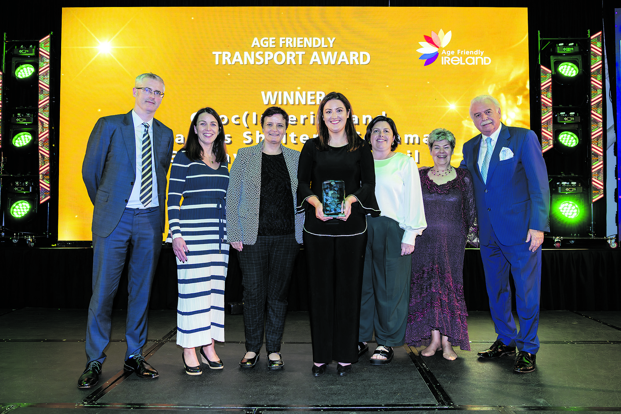 Connemara bus shelter project drives Council to Age Friendly award win