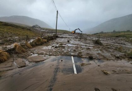 Salthill power outages as storm wreaks havoc around county