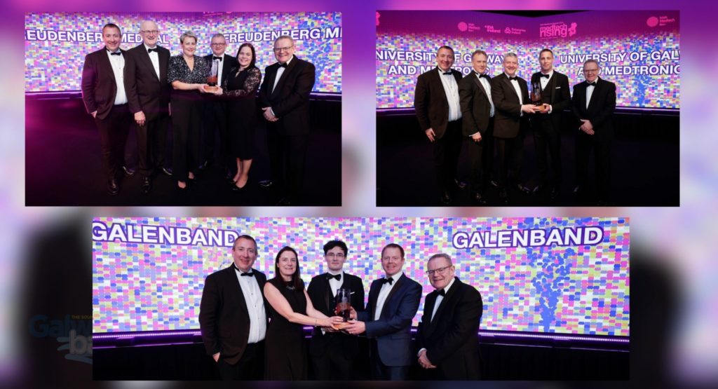 Three top accolades for Galway at Medtech National awards