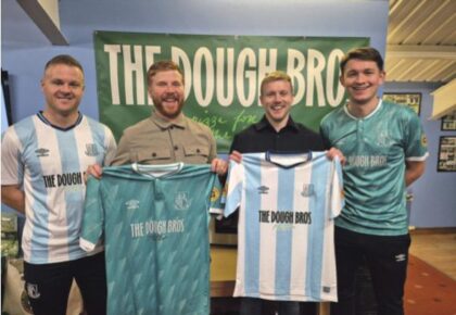 Award-winning pizza brothers back the club that they grew up with
