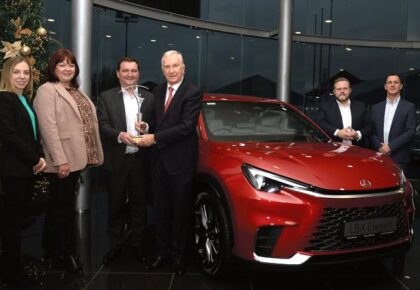 Lexus Galway wins brand award
