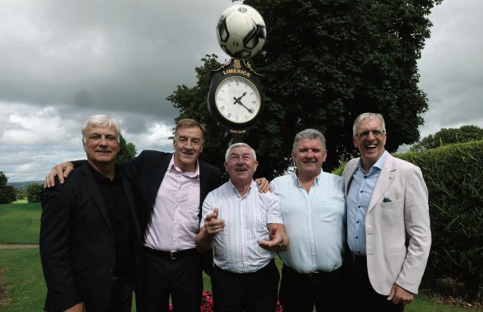 Galway and Rovers Cup Final teams reunite 40 years on – and help old colleagues