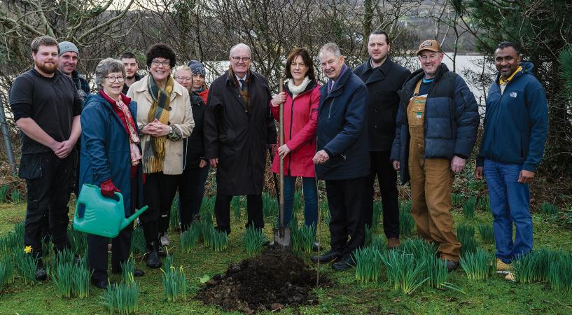 Renvyle House plants four hectares of native woodland as part of sustainability programme