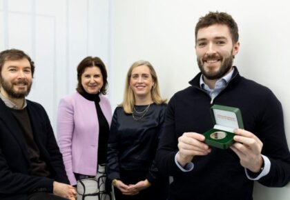 Galway graduate wins Johnson & Johnson Innovative Medicine Bursary Medal