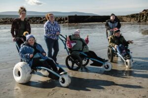 Ability West shows off beach chairs