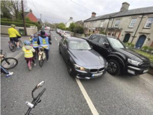 School ‘cycle bus’ calls for removal of dangers to children