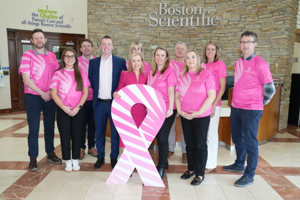 Boston Scientific Galway announces two-year charity partnership with National Breast Cancer Research Institute