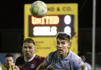 Brouder’s volley maintains Galway Utd’s positive start