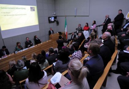 Publishers out in force to outline difficulties to Oireachtas members in Leinster House