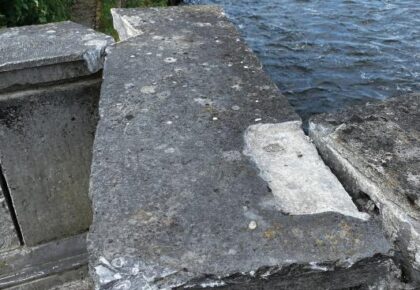 Loose slabs on Salmon Weir Bridge to be repaired