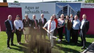 Minister Lawless turns sod on new Library & Learning Commons at University of Galway