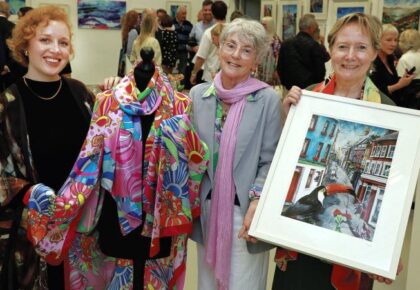 Mother and daughter offer taste of colour and creativity at Oughterard Courthouse