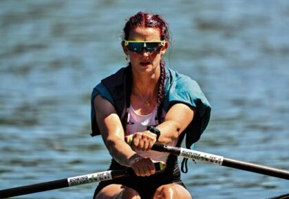 Murtagh capsizes when leading single sculls final but bounces back with Women’s 8 win