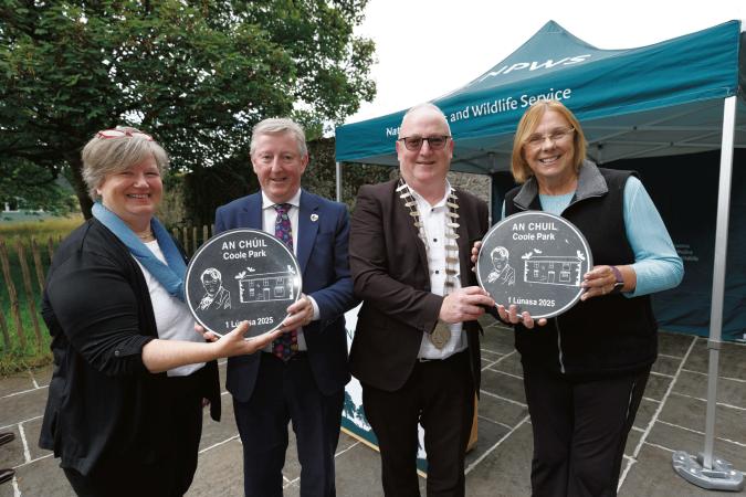 Coole Park receives gift of rare, signed WB Yeats book – and new bat roost