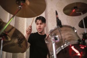 Cancer-battling drummer Adam takes centre stage at weekend gig in his honour