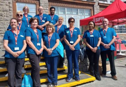 Health Care Assistants in Galway hospitals don new uniforms today
