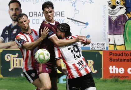 Disastrous injury-time defeat adds to woes of Galway Utd