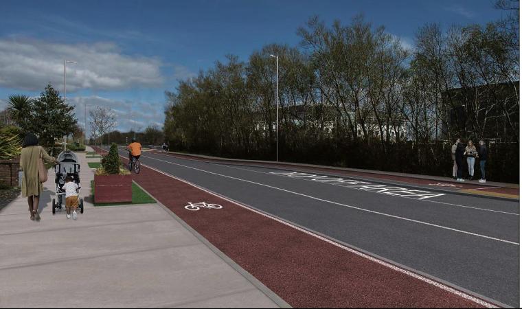 Multi-million-euro cycle plan rolled out in Knocknacarra