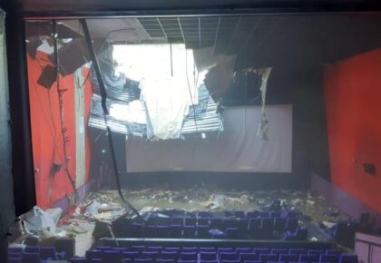 Real-life drama at Galway cinema as flooding collapses roof