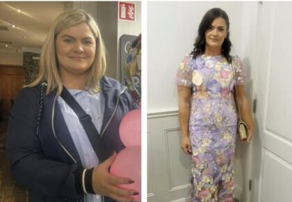 Ex soldier’s weight loss battle pays off