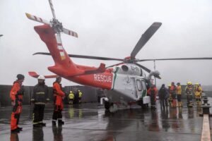 Emergency services combine to demonstrate resources in show of strength for Aran open day
