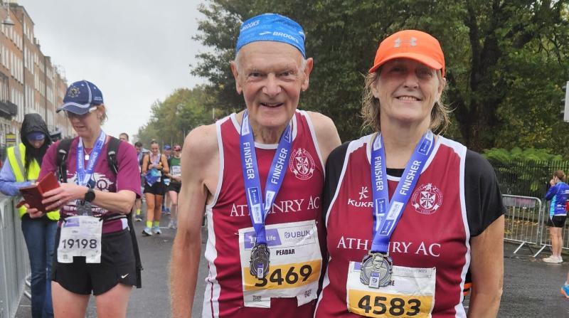 Athenry’s marathon man goes on and on