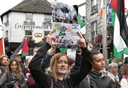 Galway solidarity with Palestinian journalists killed in Israel’s genocide