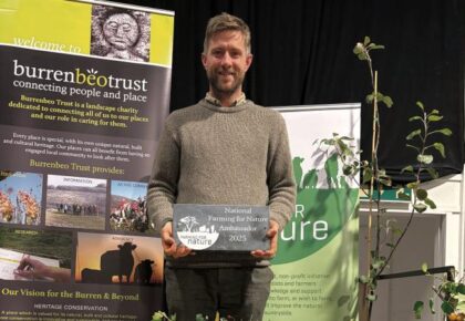 Craughwell farmer celebrated for commitment to nature-friendly farming