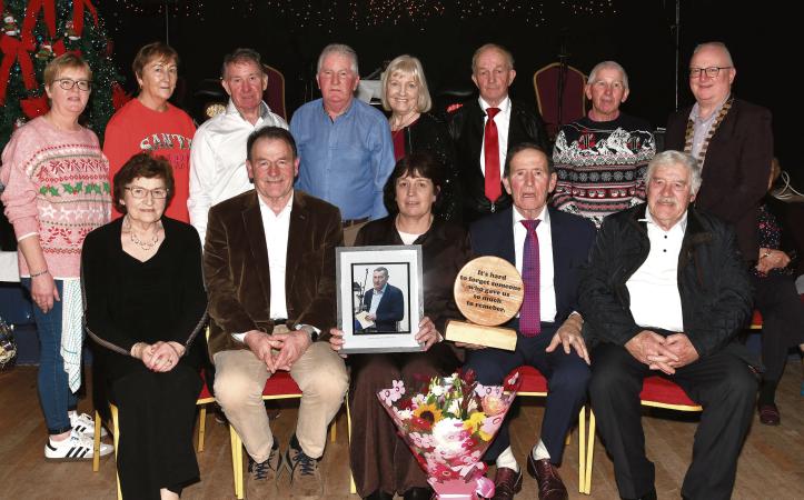 Abbeyknockmoy’s senior citizens enjoy an early Christmas celebration