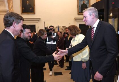 War-weary Zelenskyy still shines through darkness