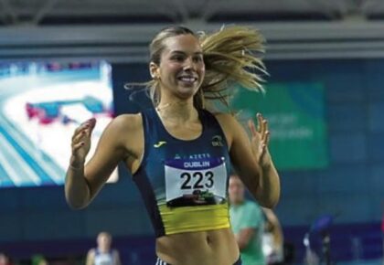 Moore makes brilliant debut on world stage